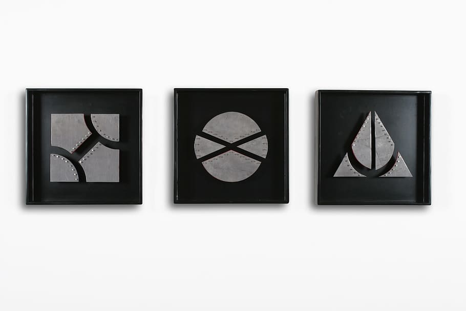 frames, wood, geometric, circle, framed, geometric shapes, square HD wallpaper