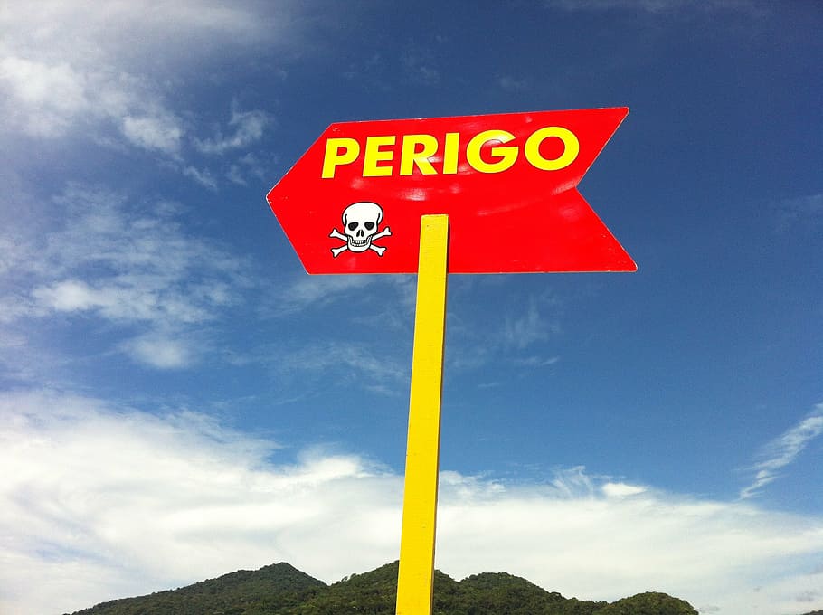 danger, sign, safety, warning, cloud - sky, communication, text HD wallpaper