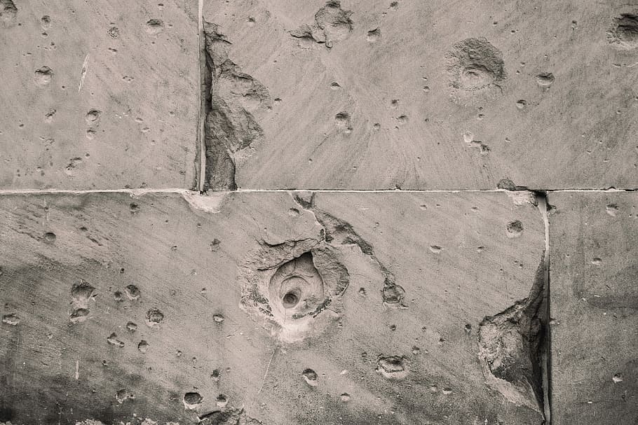 untitled, concrete, wall, stone, crack, closeup, grey, gap HD wallpaper