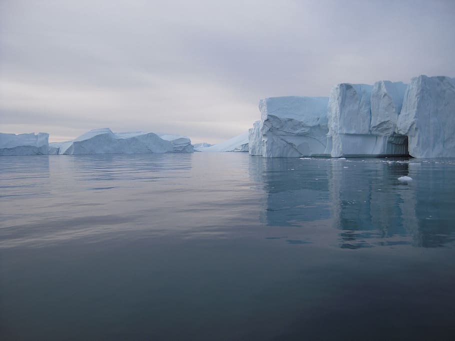 iceberg photography, nature, glitter, greenland, environment, HD wallpaper