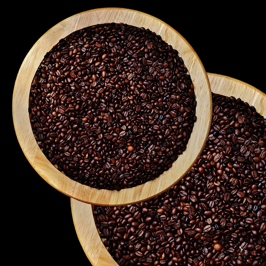 coffee, coffee beans, cafe, roasted, caffeine, brown, aroma HD wallpaper