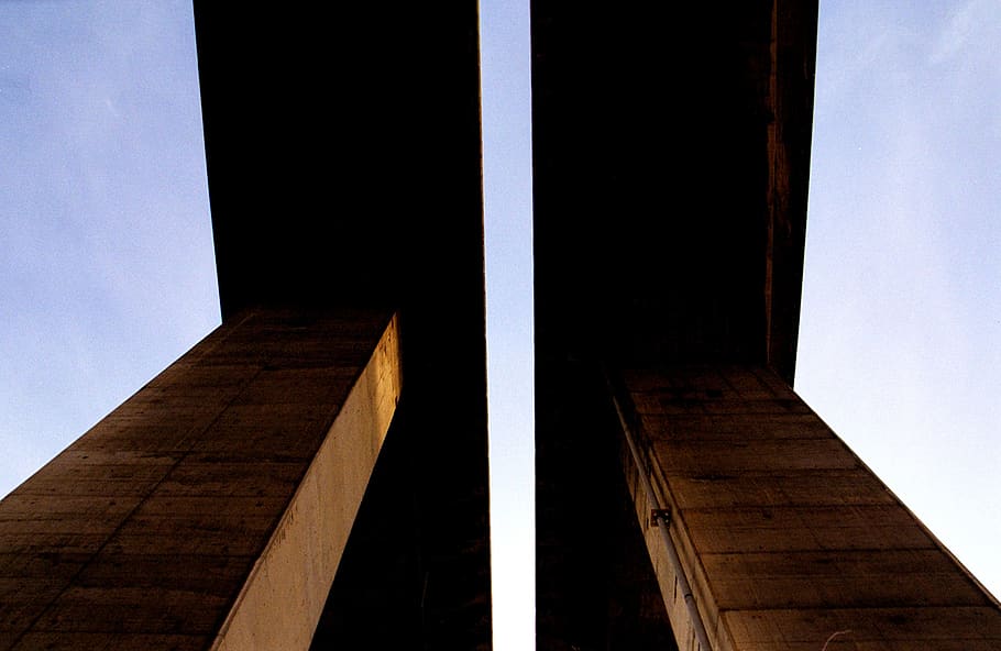 bridge, architecture, aqueduct, built structure, low angle view HD wallpaper