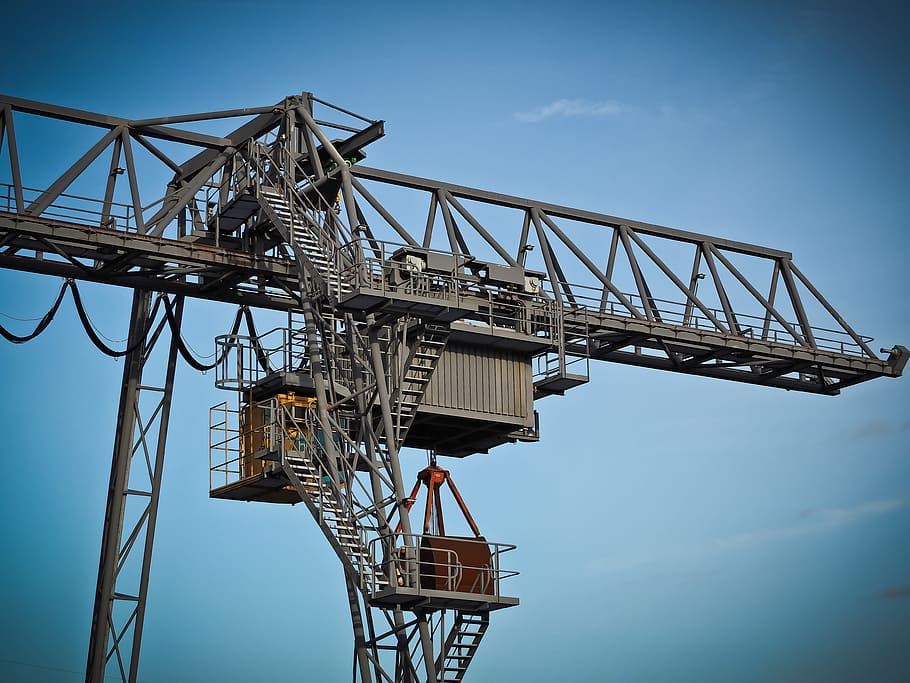 crane, load crane, lifting crane, crane systems, industrial crane HD wallpaper