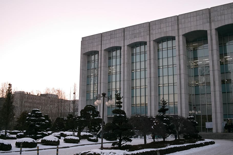 yonsei, university, seoul, architecture, building exterior, HD wallpaper