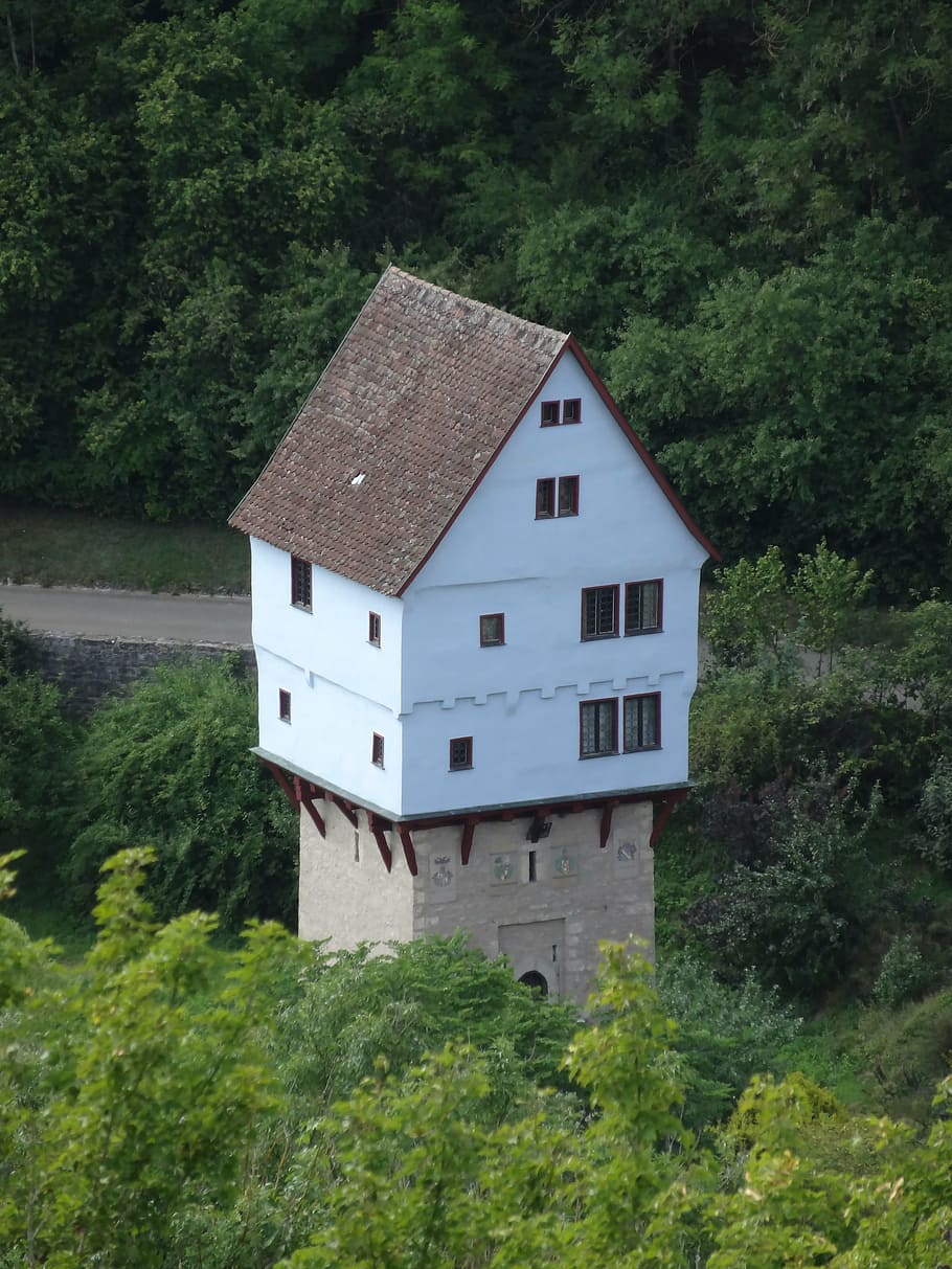 house, tower, middle age, germany, old, europe, architecture HD wallpaper