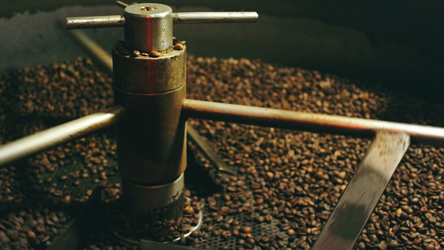 close-up photo of gray coffee mixers, cafe, espresso, caffeine HD wallpaper