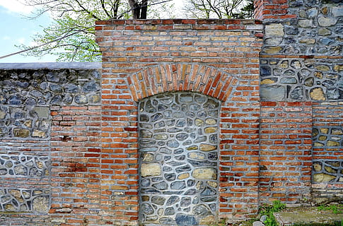 stone, brick, wall, old, texture, brickwork, building, block HD wallpaper