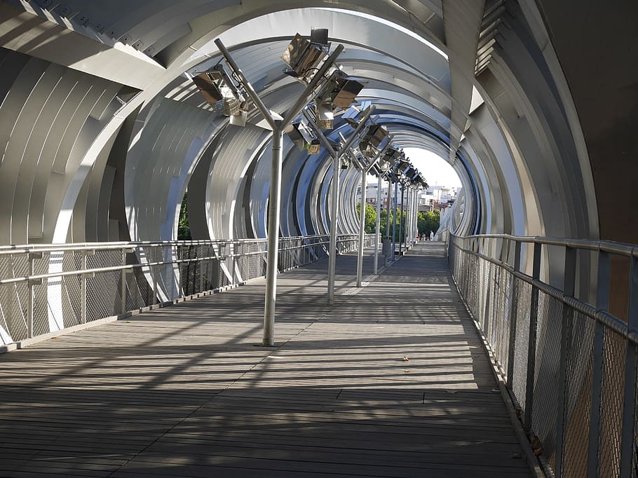 bridge, architecture, construction, the way forward, direction HD wallpaper