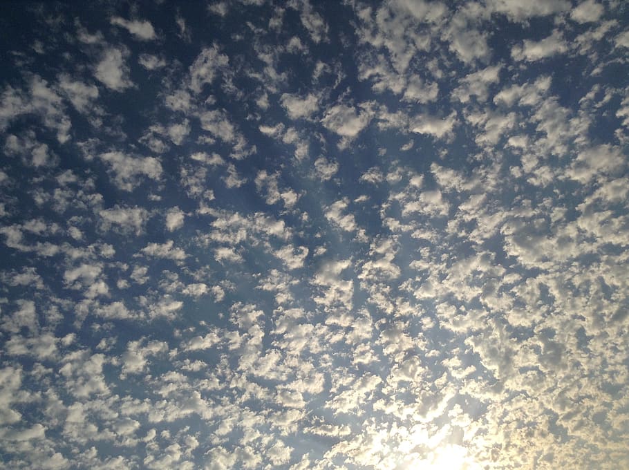 sky, sunset, clouds, summer, weather, atmosphere, sunshine HD wallpaper