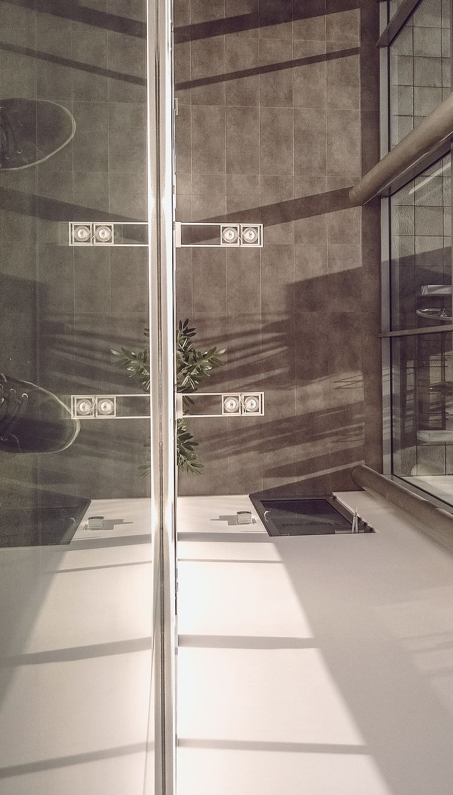 glass, floor, transparent, interior, modern, design, room, house HD wallpaper