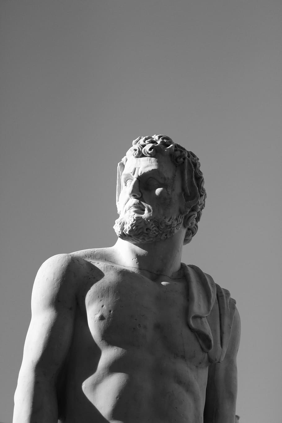 palermo, statue, sicily, representation, art and craft, human representation HD wallpaper