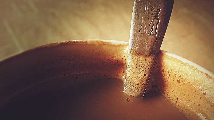 closeup photography of coffee, close-up, mug, beverage, coffee cup HD wallpaper