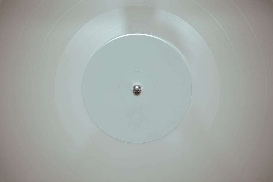 untitled, turned, ceiling, fan, white, vinyl, record, lp, album, HD wallpaper