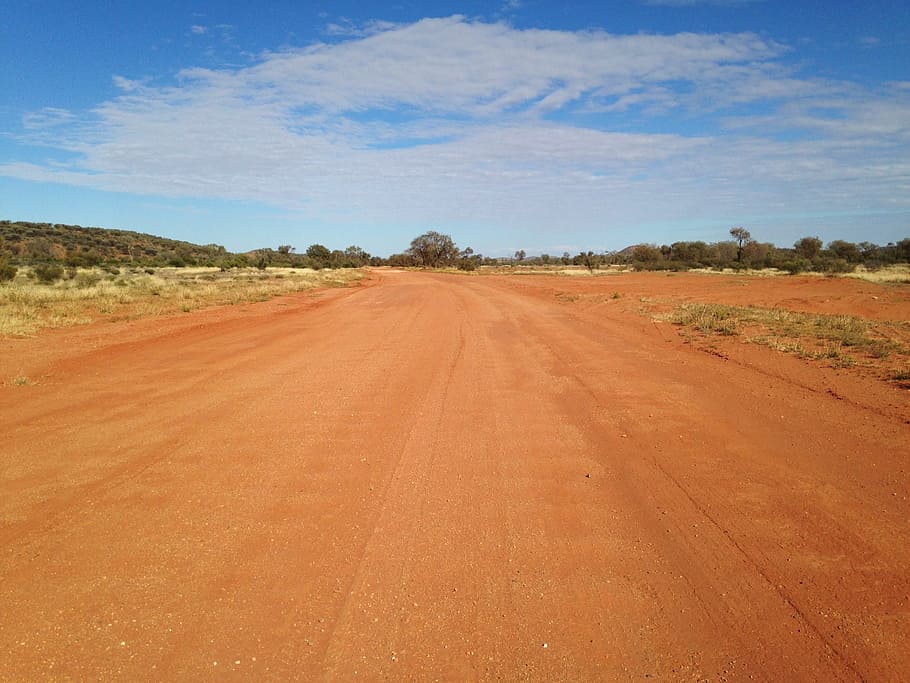 road, outback, background, landscape, wilderness, scenery, natural HD wallpaper