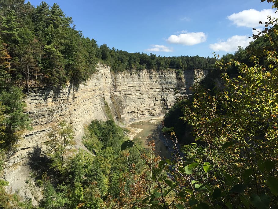 gorge, cliffs, rock, nature, landscape, canyon, valley, scenery HD wallpaper