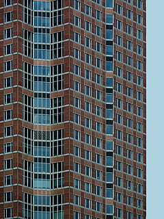 skyscraper, window, frankfurt, building, facade, architecture HD wallpaper