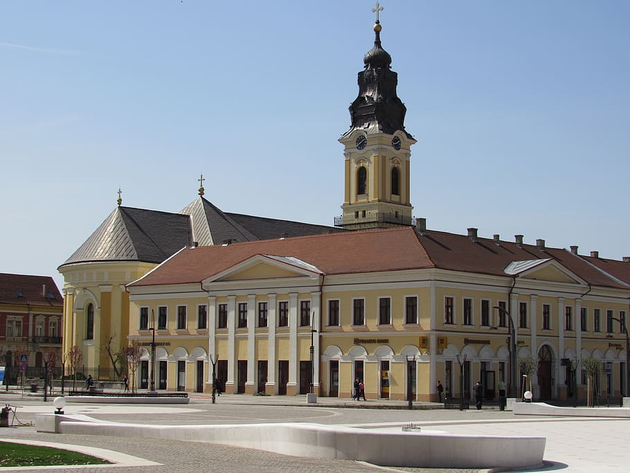 oradea, transylvania, crisana, center, building exterior, architecture HD wallpaper