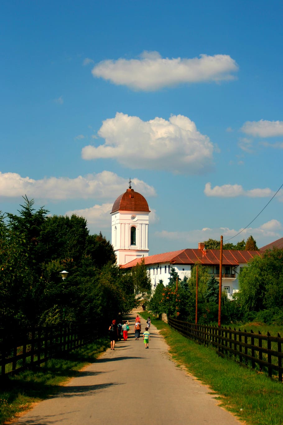 Church, Cloud, Building, Holy, sky, blue, architecture, cloud - sky HD wallpaper