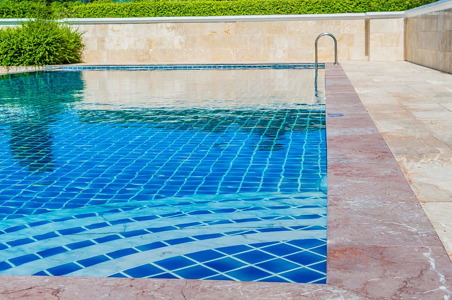 light, relaxation, water, blue, abstract, architecture, background HD wallpaper