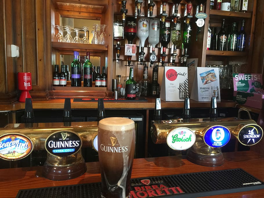 Beer, Bar, England, drink, bar - drink establishment, alcohol HD wallpaper