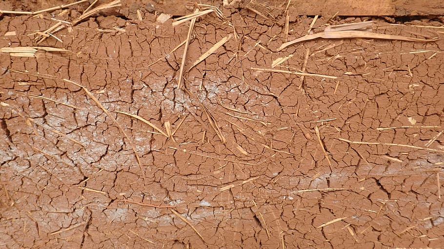 clay wall, traditional, mayotte, full frame, backgrounds, brown HD wallpaper