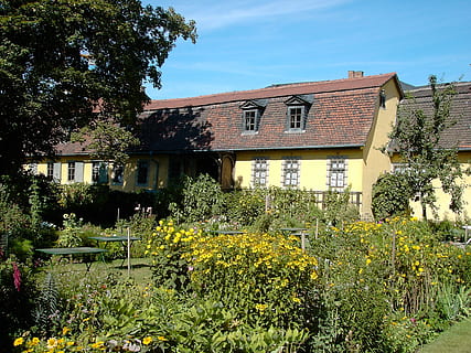 Goethe, Garden, Weimar, Thuringia, Germany, goethe garden, thuringia germany HD wallpaper