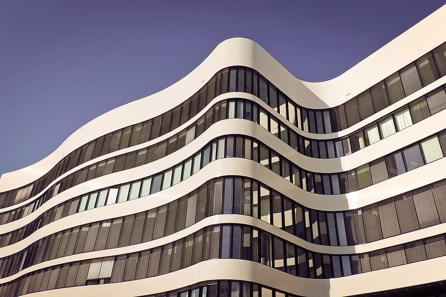 white highrise building, architecture, modern, skyscraper, facade HD wallpaper