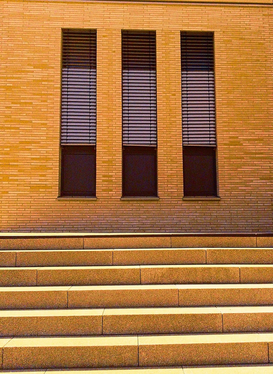 Architecture, Modern, Building, Facade, geometric, window, office building HD wallpaper