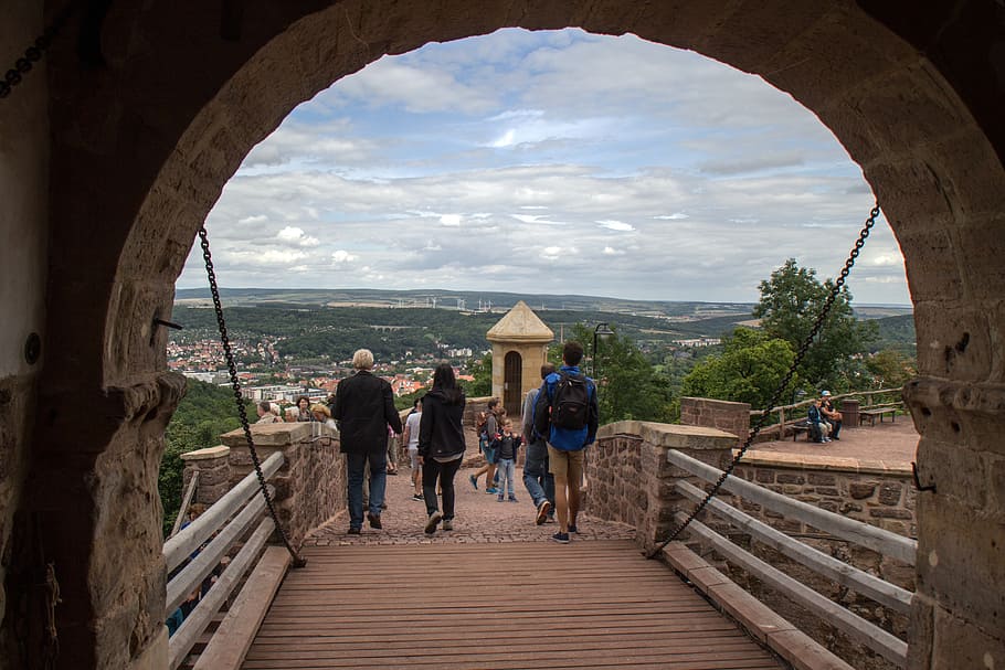 thuringia germany, castle, wartburg castle, eisenach, world heritage HD wallpaper