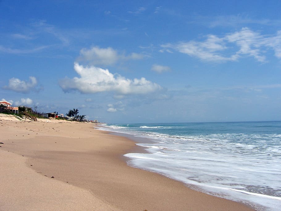 beach, florida, ocean, vacation, florida beach, coast, shore HD wallpaper