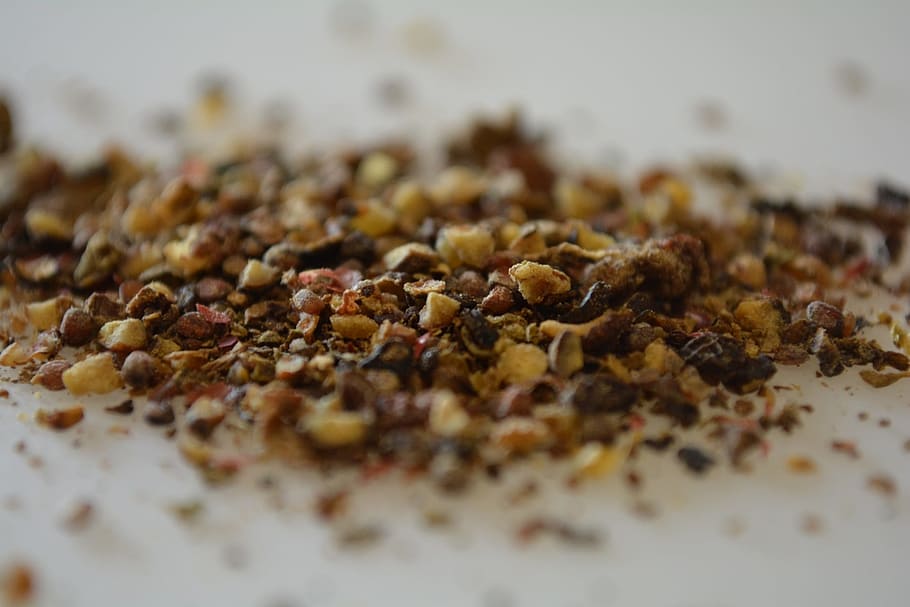pepper, spices, kitchen, food and drink, selective focus, close-up HD wallpaper