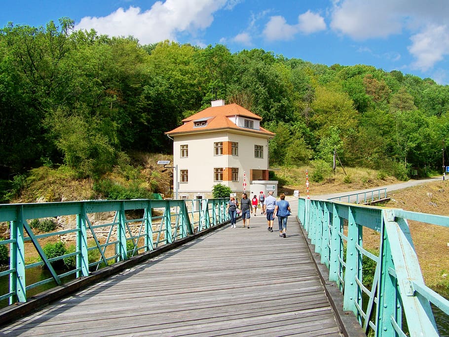 határhíd, austria, czech republic, built structure, architecture HD wallpaper