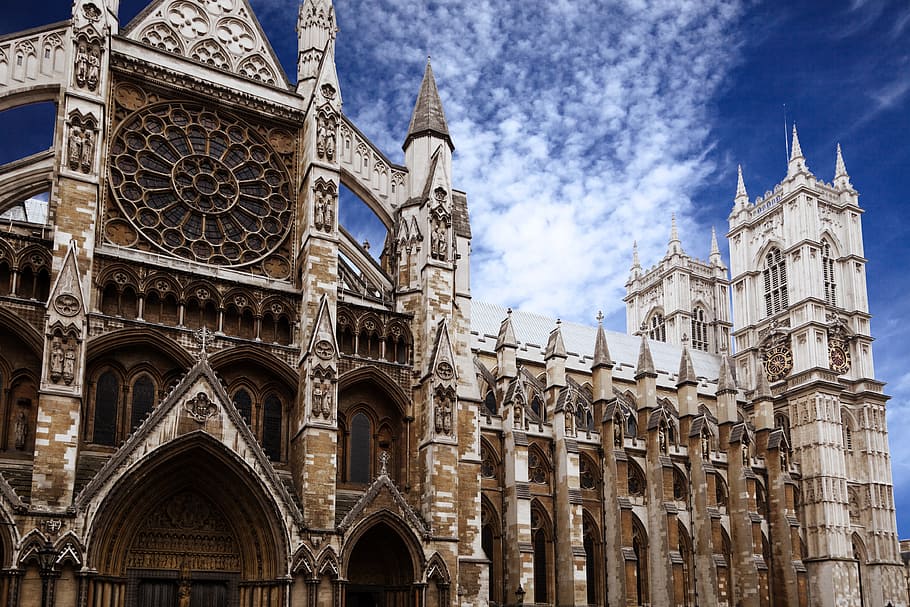 Notre Dame, Westminster, Abbey, Architecture, britain, building, HD wallpaper