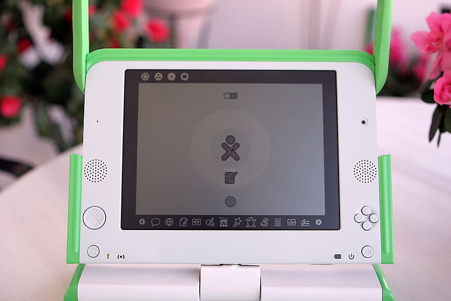 olpc, computer, retro, technology, wireless technology, internet HD wallpaper