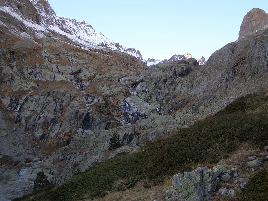 mercantour, the gordolasque valley, alpes-maritimes, mountain, HD wallpaper