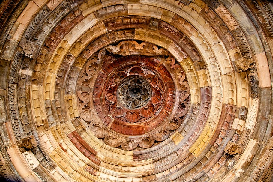 Fresco, Ceiling, Architecture, Dome, cathedral, historic, religion HD wallpaper