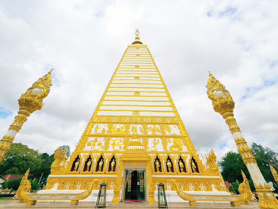 temple, wat, thailand, built structure, architecture, religion HD wallpaper
