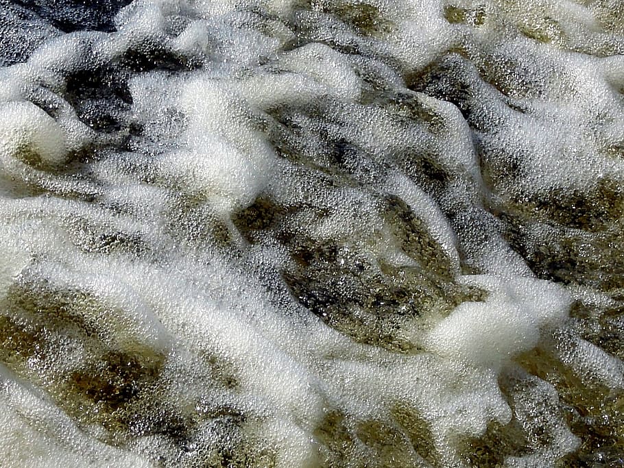 foam, water, wave, texture, background, templates, spray, sea foam HD wallpaper