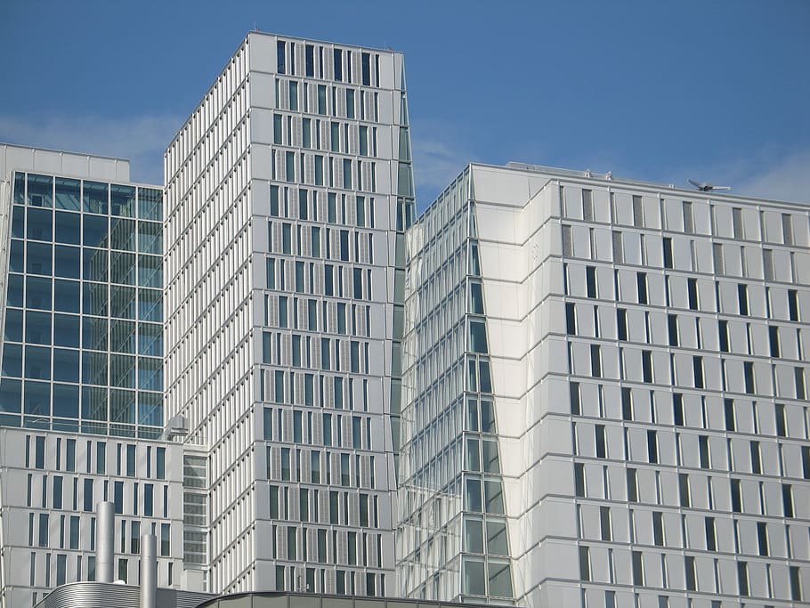 Building, Front, Window, Facade, Offices, front window, skyscraper HD wallpaper