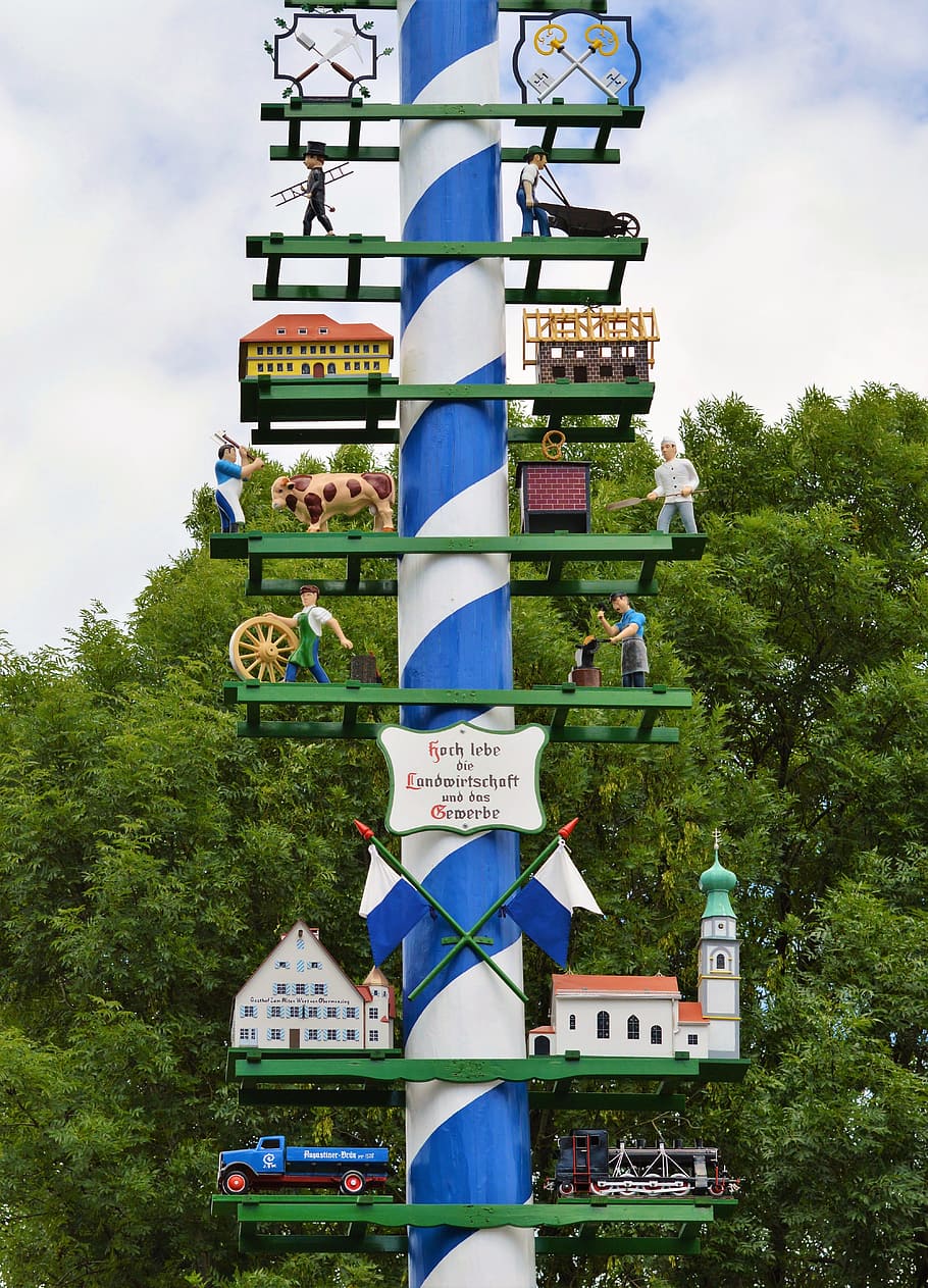 Maypole, May, 1, Set Up, 1 may, maypole set up, tradition, customs HD wallpaper