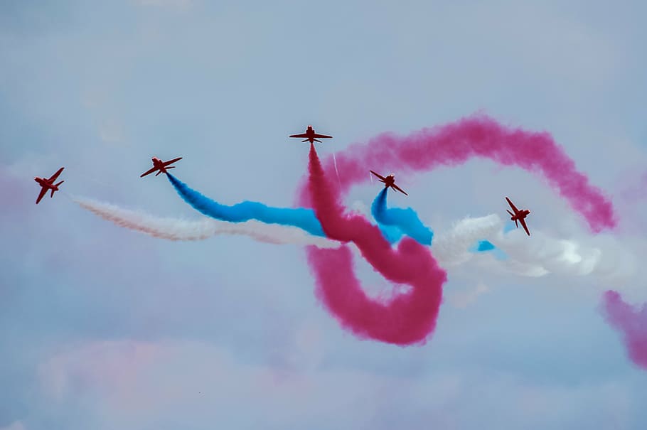 aircraft, silverstone, stunt, air vehicle, airplane, flying HD wallpaper