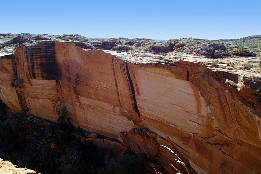 HD wallpaper kings canyon australia outback landscape rock