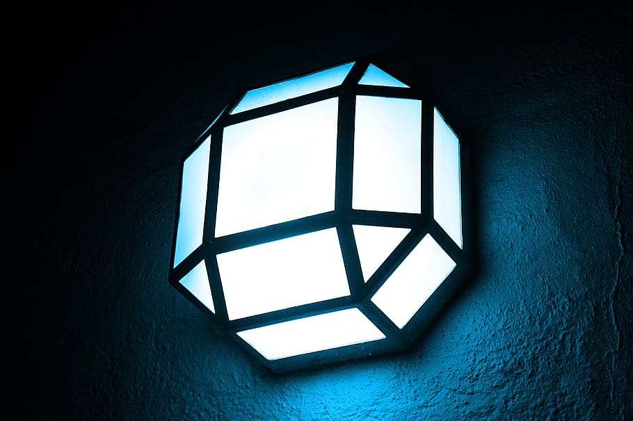 lamp, blue, light, bulbs, current, elektrik, electricity, blue light HD wallpaper
