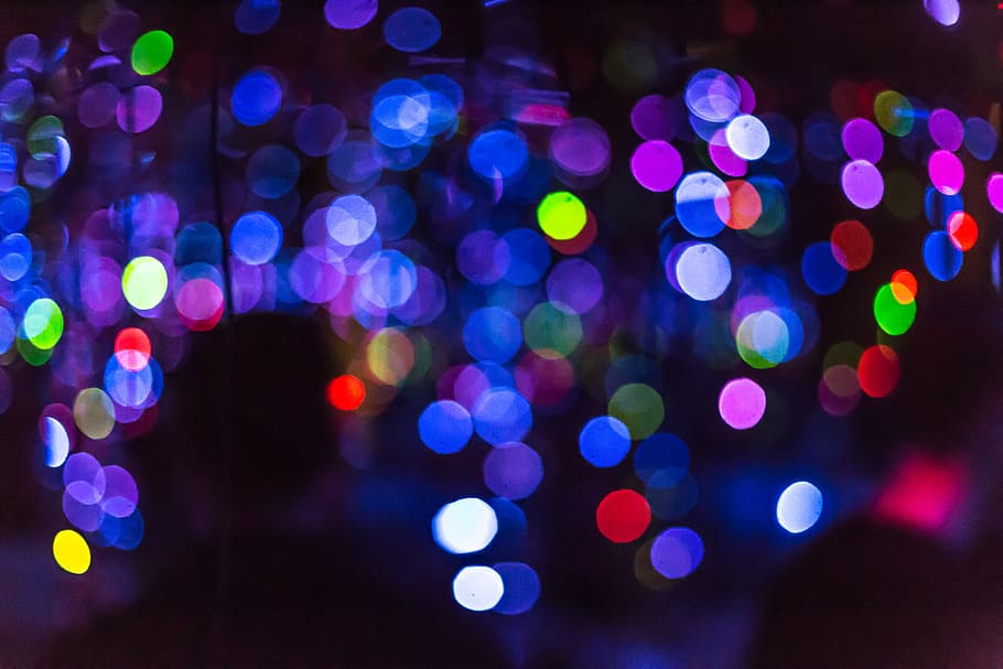 bokeh photography, untitled, blur, speckled light, bright light, HD wallpaper