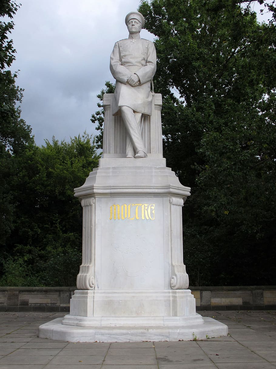 Monument, Moltke, Berlin, Landmark, capital, sightseeing, statue HD wallpaper