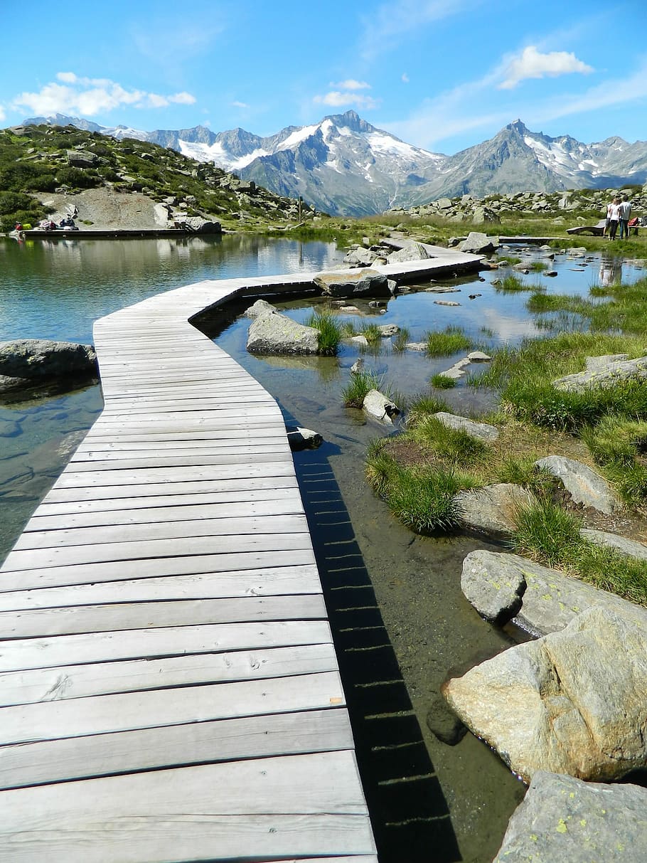 Lake, Mountains, Pleso, Dolomites, klaussee, italy, tirosko HD wallpaper