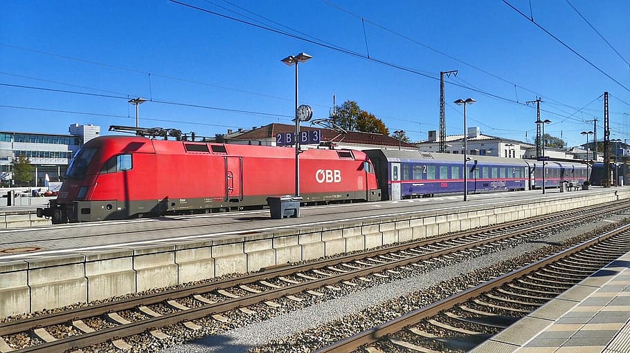 train, transport system, railway, rail transportation, railroad track HD wallpaper