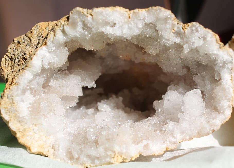 crystal, gemstone, geode, rock, nature, food, close-up, food and drink HD wallpaper