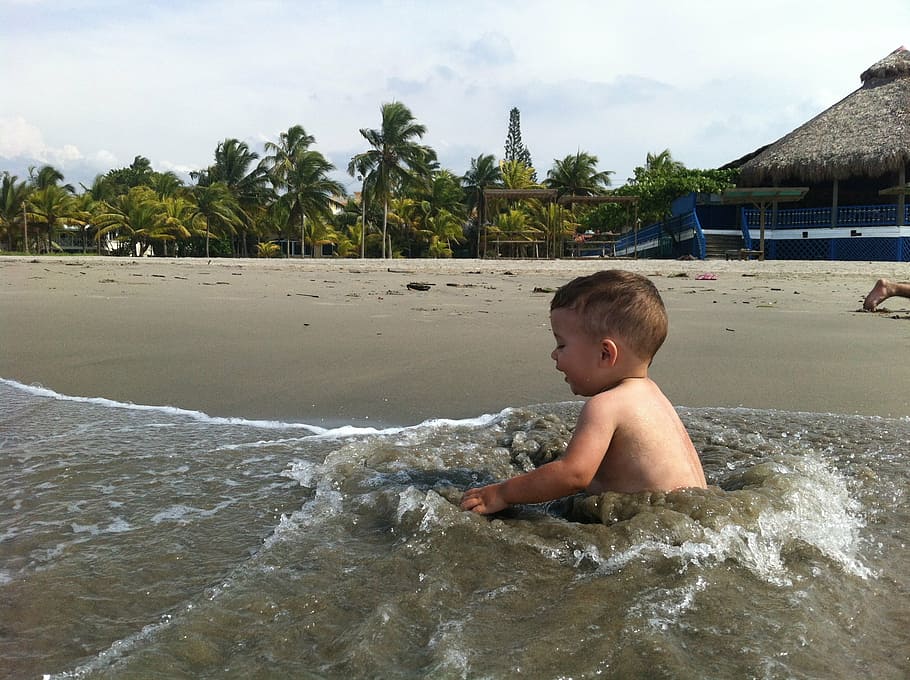 baby, water, fun, summer, lifestyle, healthy, joy, smile, family HD wallpaper
