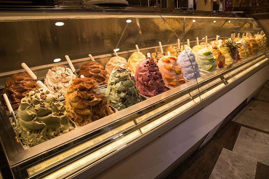 ice cream, italy, italian, food, dessert, ice-cream, sweet, HD wallpaper